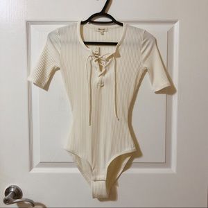 【SOLD】Lace Up Bodysuit